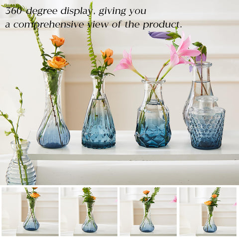 Ulodimi table centerpiece bud vase set arranged for a refined tablescape