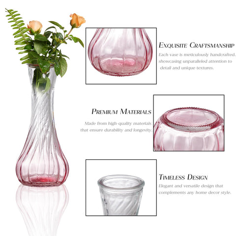 Ulodimi varied shape bud vases for creative displays.