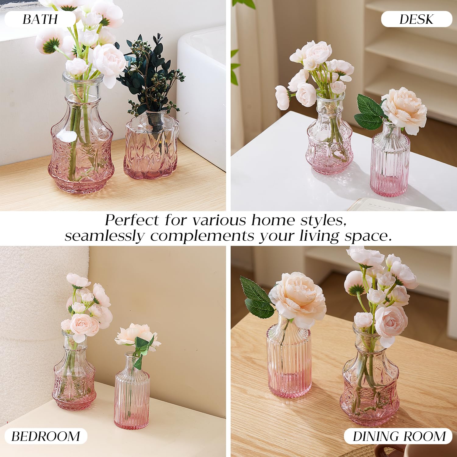 Ulodimi vintage crystal vases closeup highlighting craftsmanship.