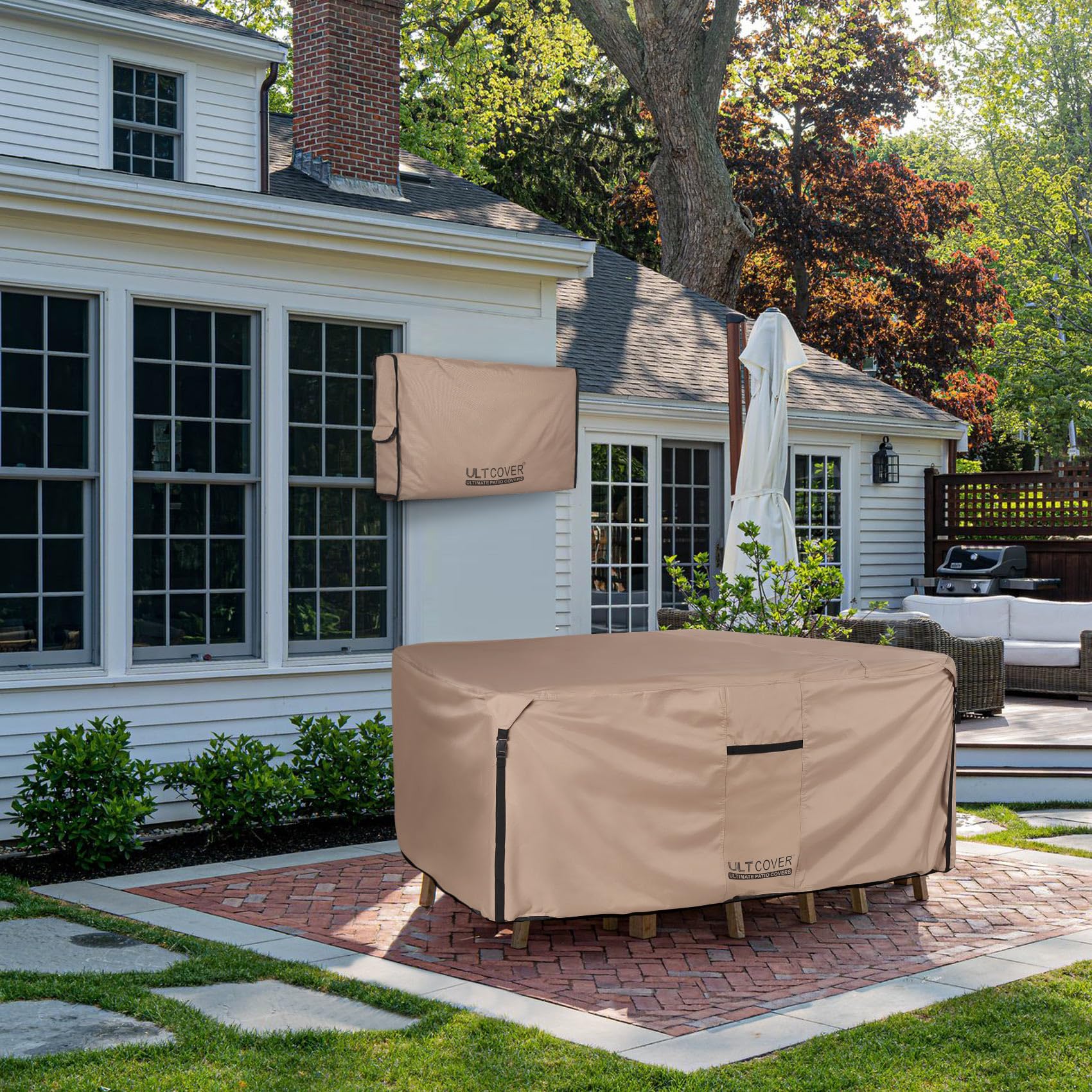 ULTCOVER durable outdoor cover withstands rain, snow, and seasonal wear.