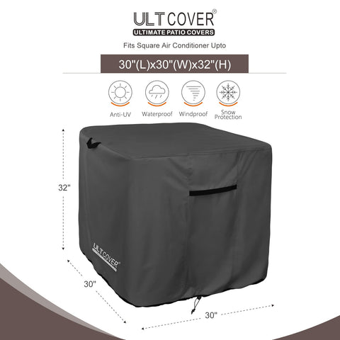 ULTCOVER side view highlighting full coverage against sun and weather