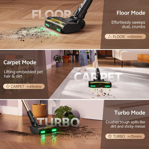 Ultenic touch-screen control for easy mode switching