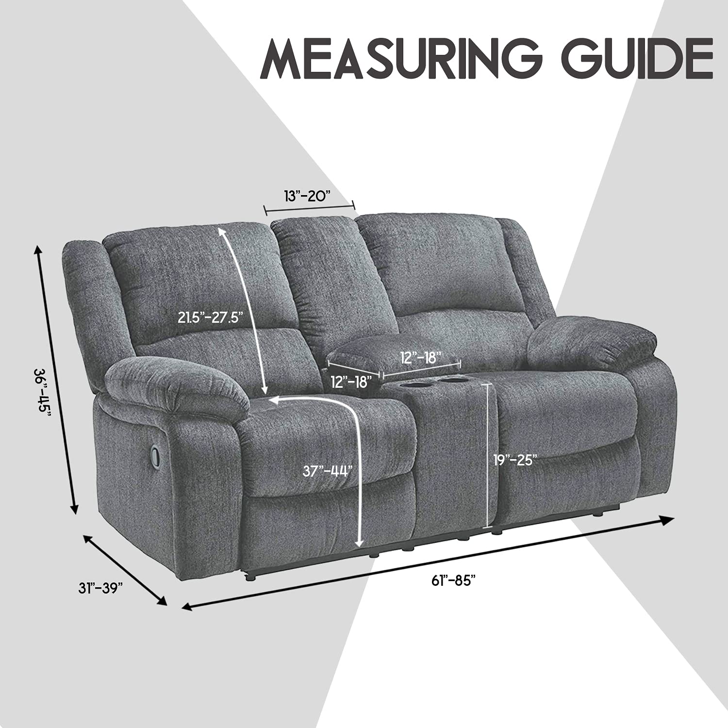 ULTICOR middle-console compatible cover allows opening without removing the slipcover.