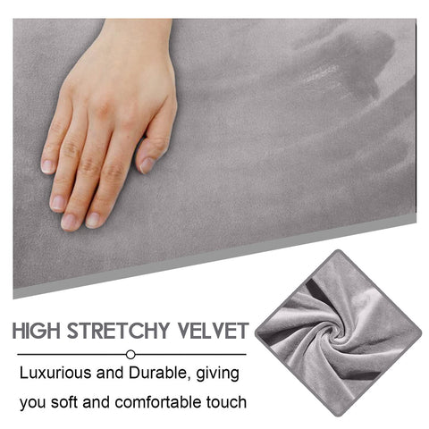 ULTICOR Velvet non-slip edges keep cover in place during use