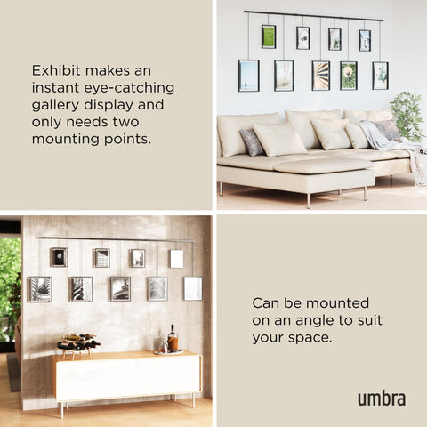 Umbra Exhibit 5x7 frames offer compact memory display