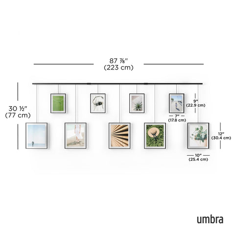 Umbra Exhibit 8x10 frames provide bold photo presentation