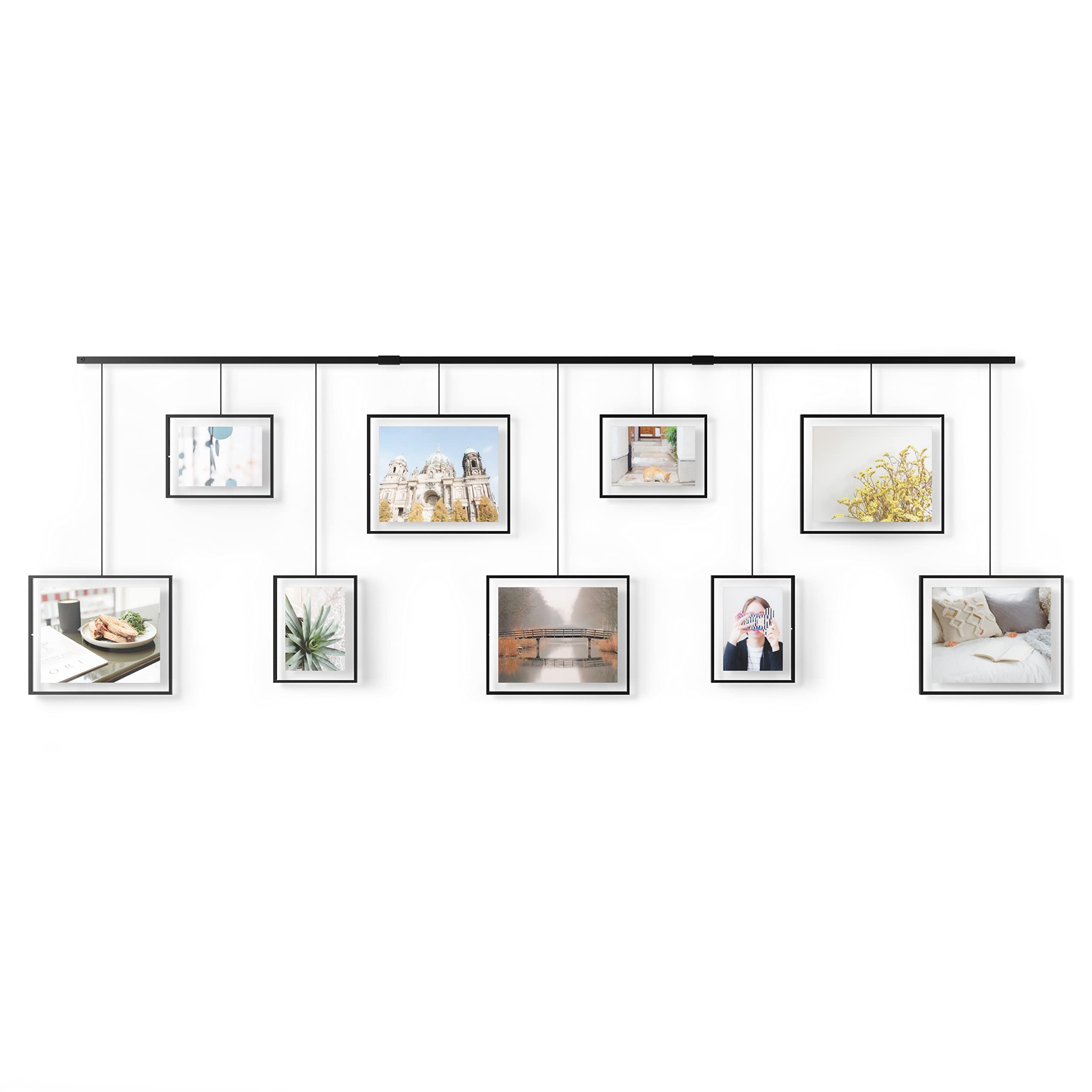 Umbra Exhibit reduces wall damage with minimal mounting holes