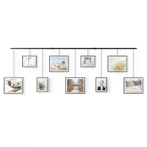 Umbra Exhibit reduces wall damage with minimal mounting holes