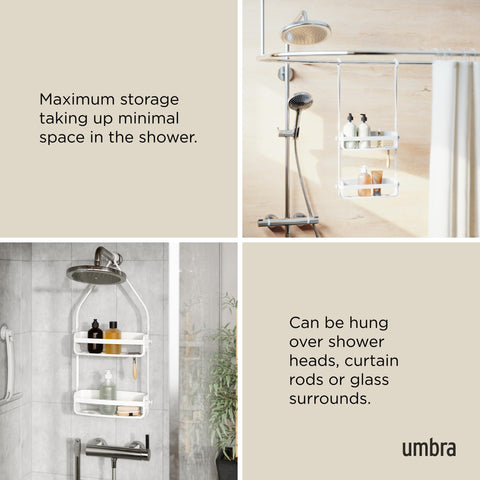 Umbra Flex integrated draining system helps prevent moisture buildup.