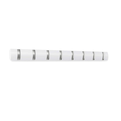 Umbra Flip used in a doorway to organize coats and accessories.