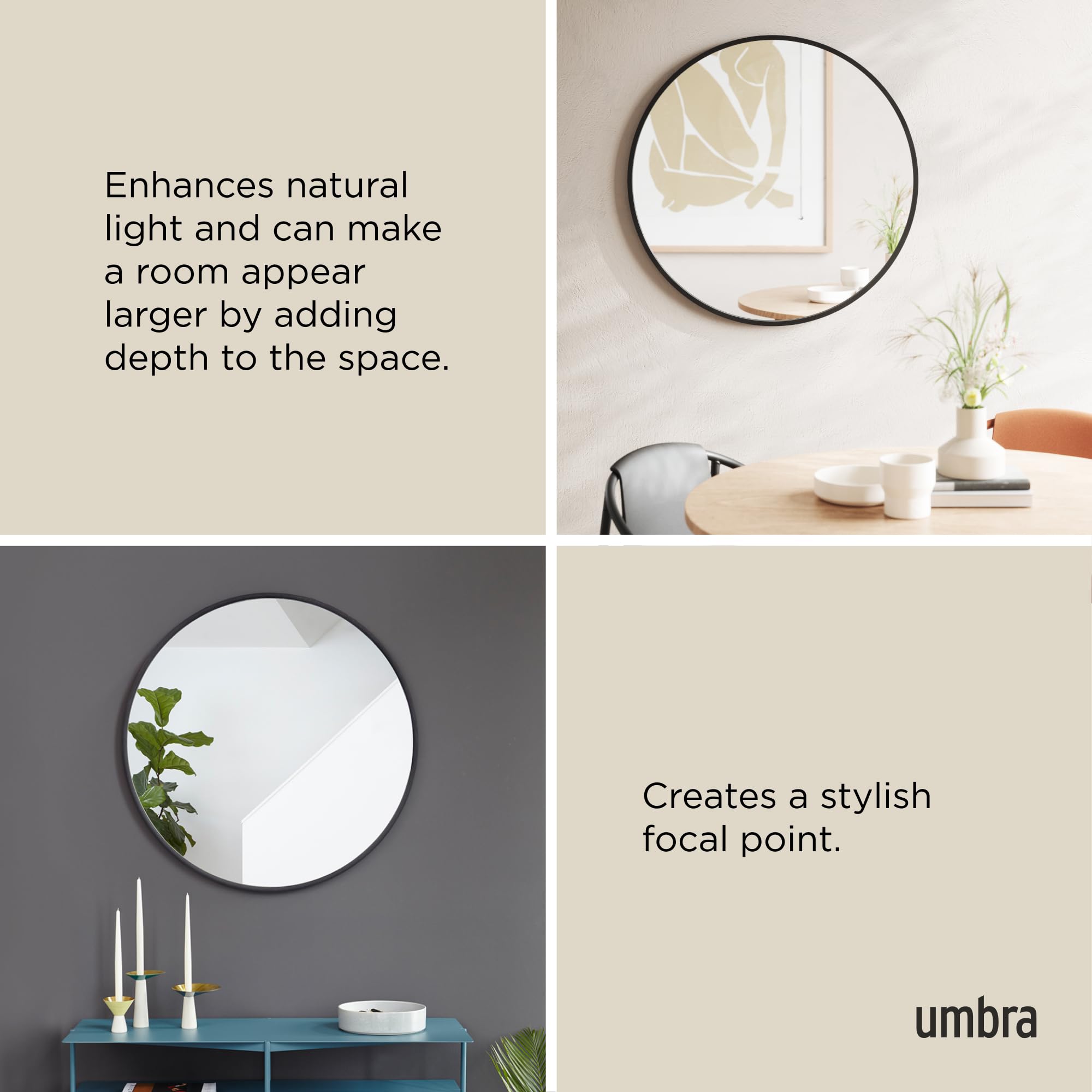 Umbra Hub entryway display enhances first impressions with clean lines