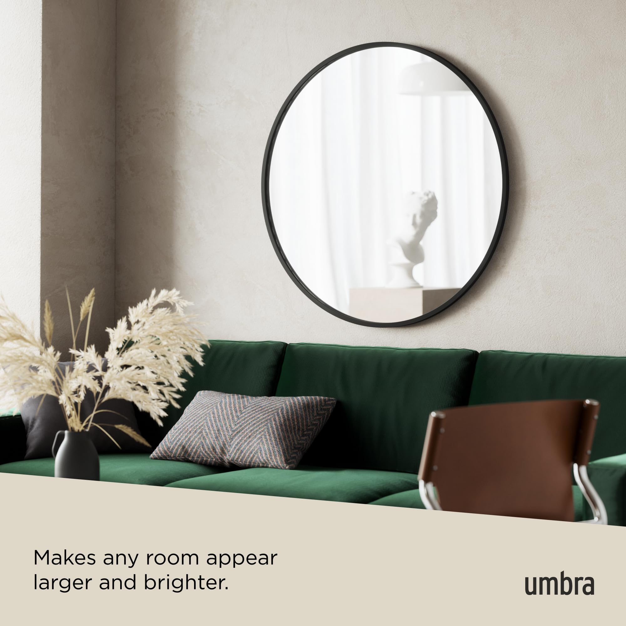 Umbra Hub living room setup demonstrates versatile placement and brightness