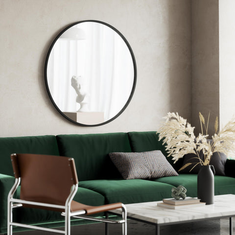 Umbra Hub modern decor piece complements diverse interiors in black