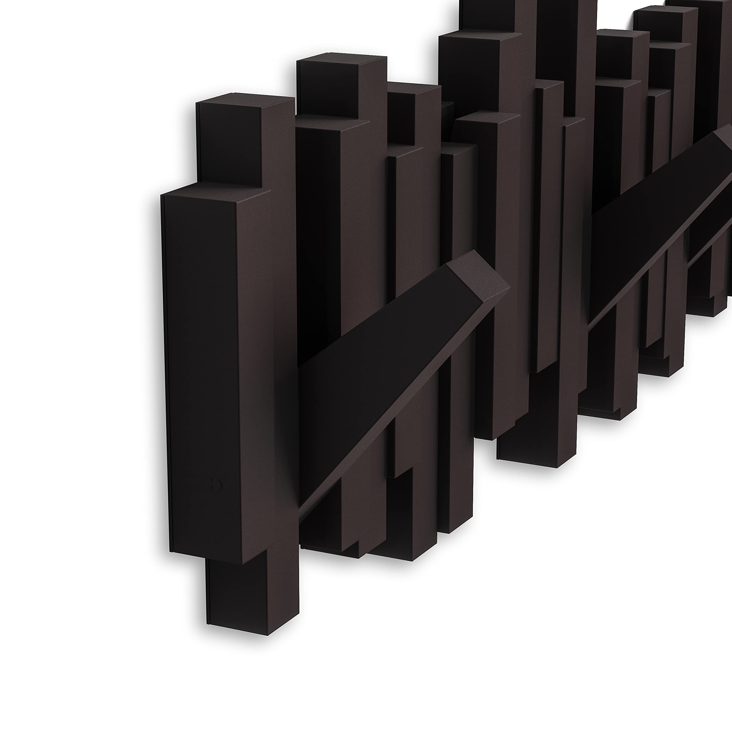 Umbra Sticks espresso ideal for dorm rooms or bedrooms.