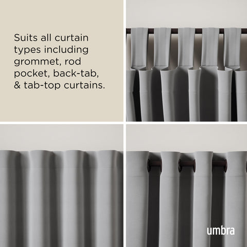 Umbra Twilight center-support bracket adds stability for longer spans