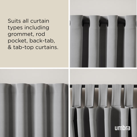 Umbra Twilight easy installation with brackets, anchors, and clear instructions.