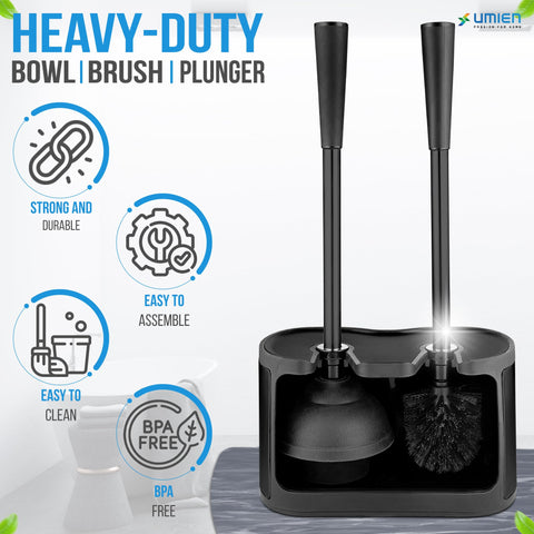 UMIEN plunger cup close-up highlighting extra-large suction for quick clears