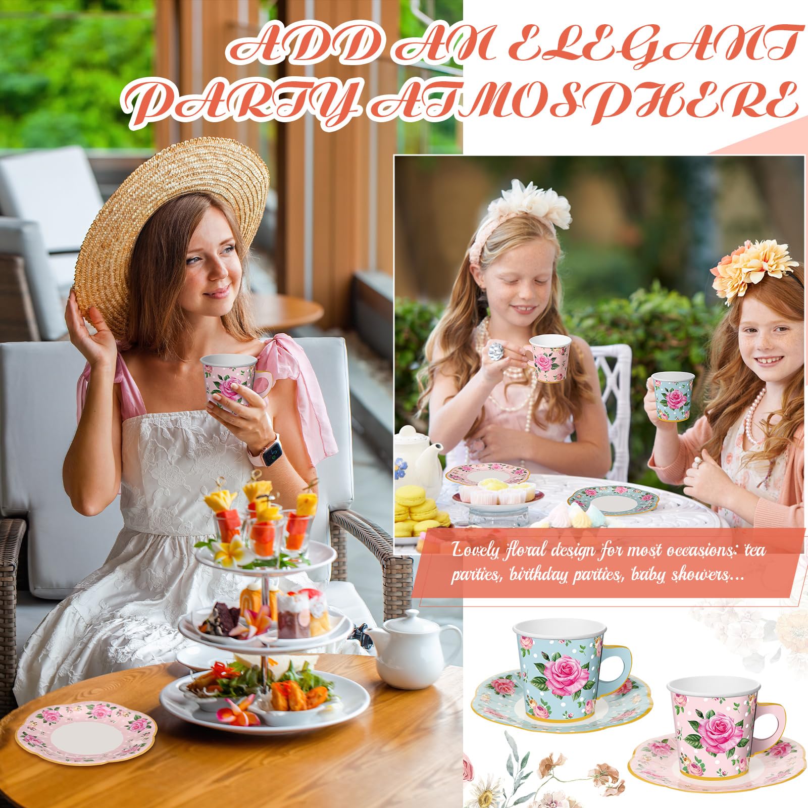 Umigy floral party ambiance showcasing spring mood and decoration appeal.