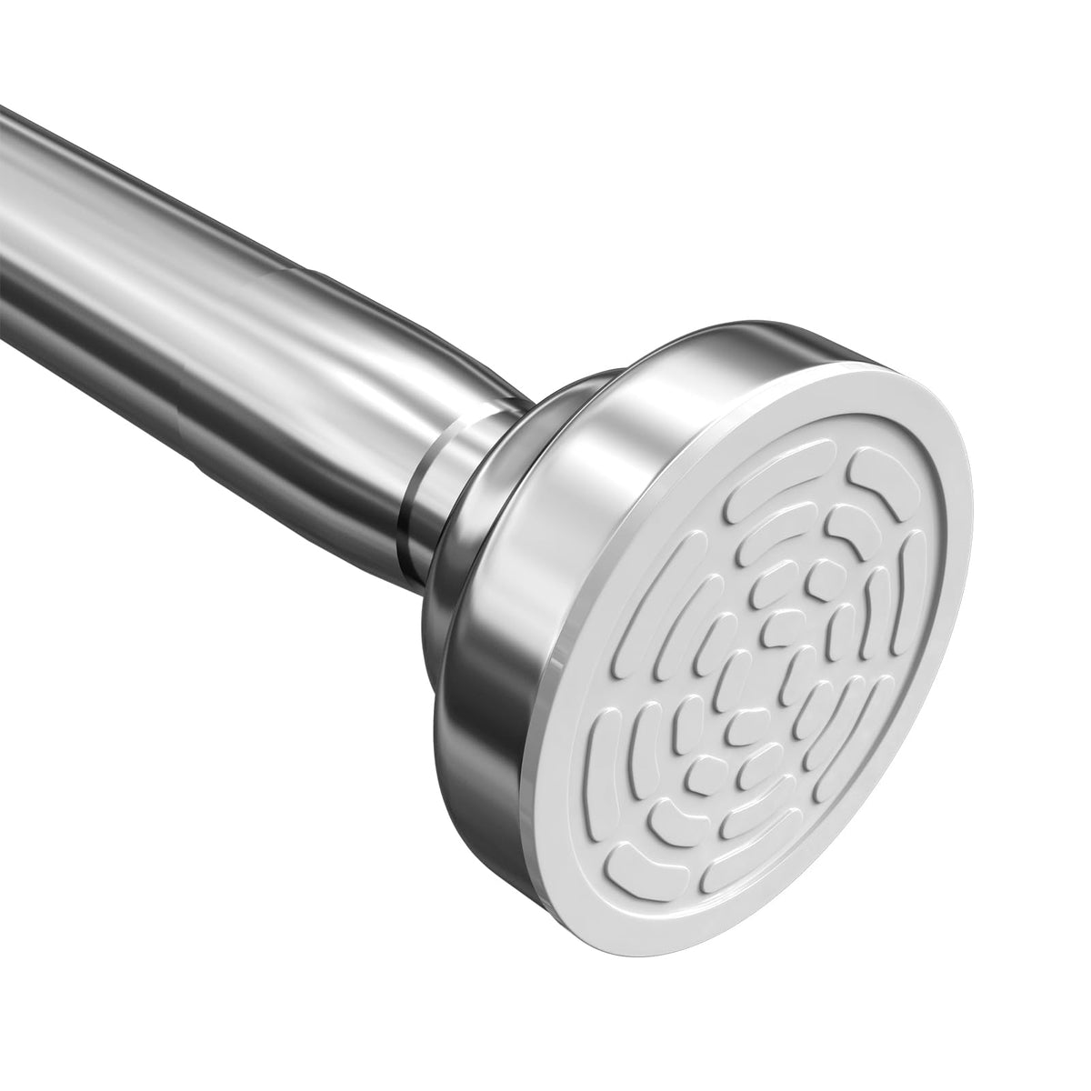 Umimile shower rod extends 50-86 inches for flexible bathroom setup.