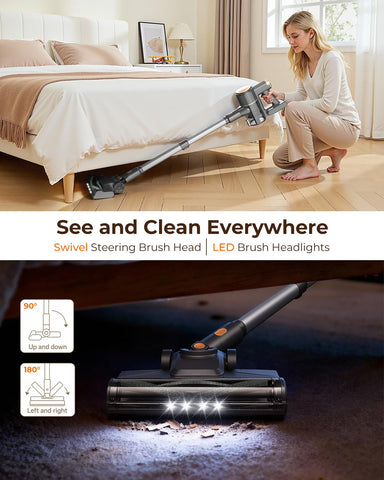 UML0 N8 ultra-lightweight body at 2.9 lbs for easy cleaning