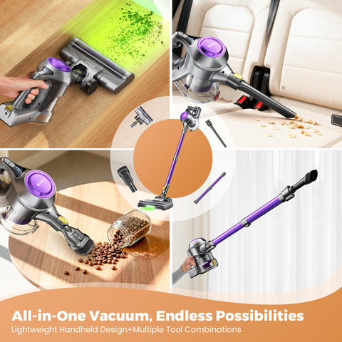 UML0 ultra-lightweight design enables easy handheld cleaning.