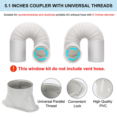 UNAOIWN durable PVC material ensures year-round venting reliability.