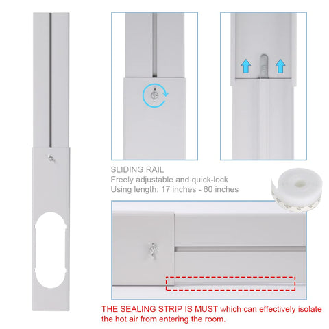 UNAOIWN supports vertical and horizontal window setups for flexible installation.