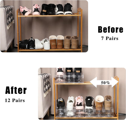 Uni HIMO plastic rack is easy to clean and maintain a fresh closet look.