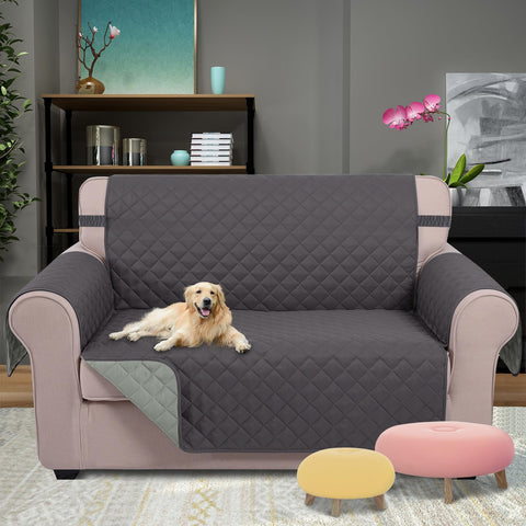 U-NICE HOME water-repellent loveseat cover protects against spills.