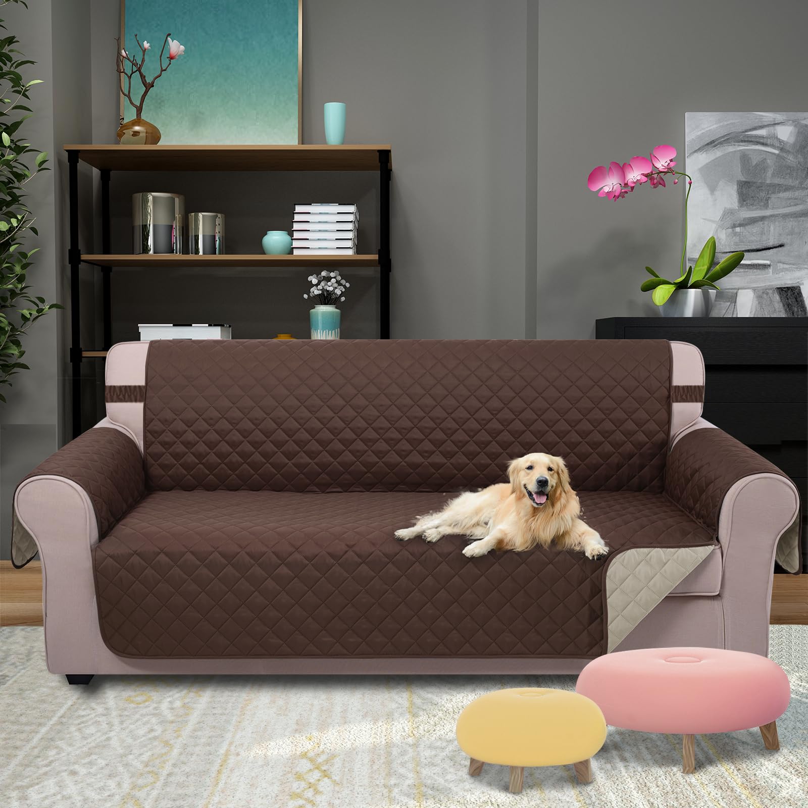 U-NICE HOME water-resistant protector guards furniture from accidents