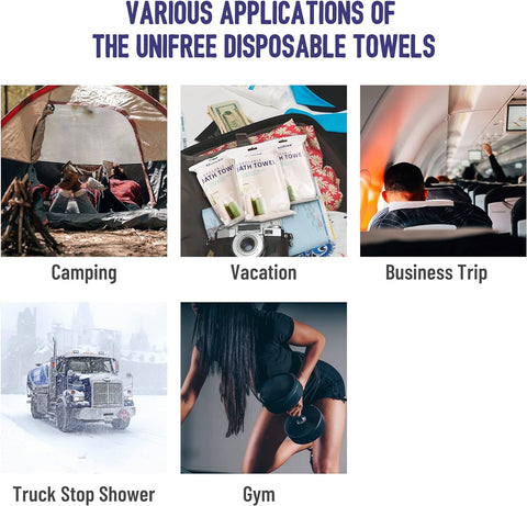 UNIFREE travel-ready set designed for hotels and on-the-go use