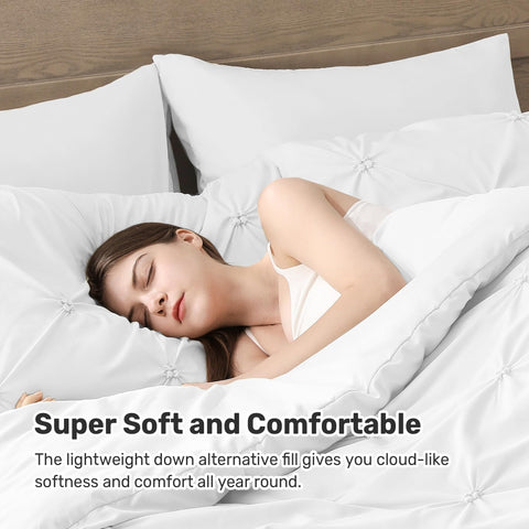 Soft microfiber fabric from UNIKOME highlighting smoothness and quiet sleeping experience.