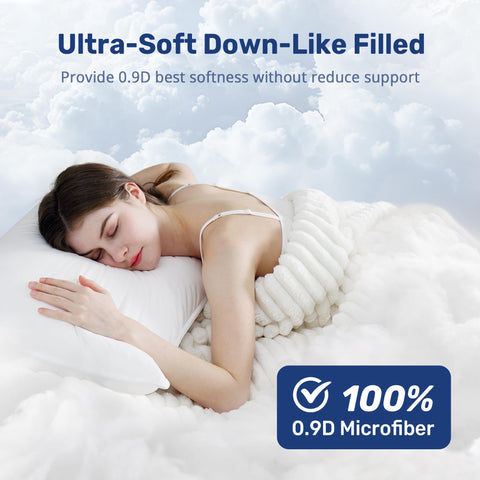 UNIKOME Ultra Soft Pillow OEKO-TEX certified for safe materials