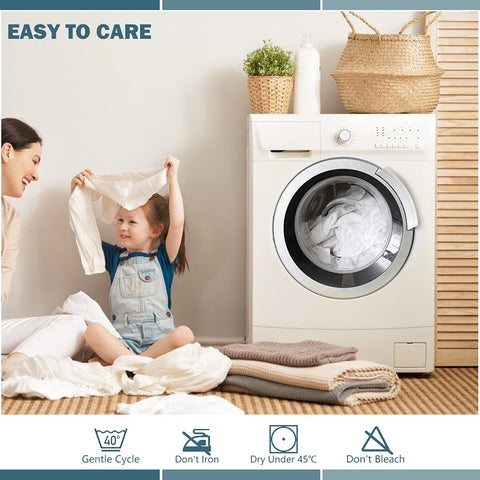 UNILIBRA breathable mattress protector for queen-size beds with comfort in mind.