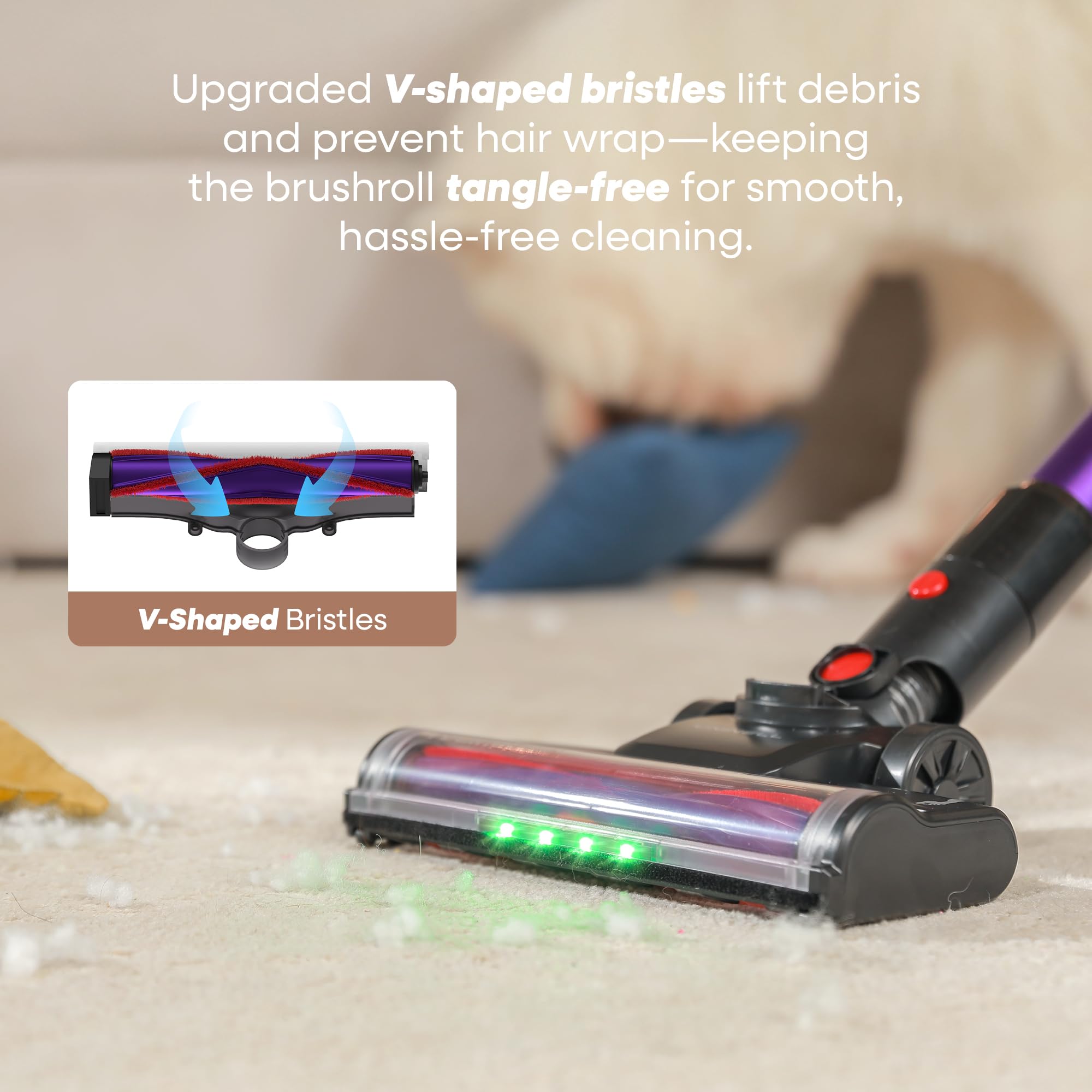 UNINELL HOME UV2 weighs 2.1 pounds for easy carrying around the house.