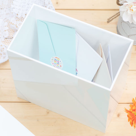 UNIQOOO fundraiser box offers clear visibility for donations.