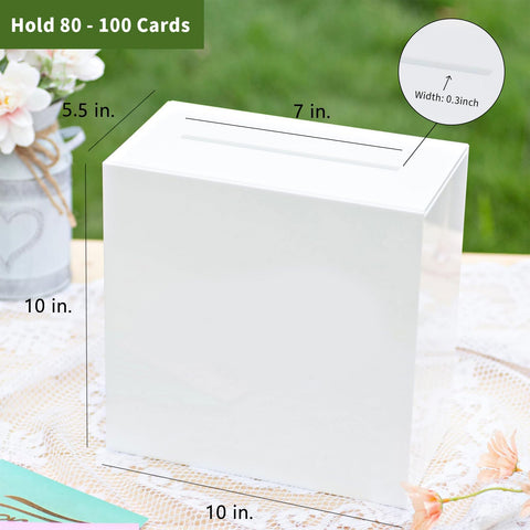 UNIQOOO slide-off top lid eases card insertion and quick access.