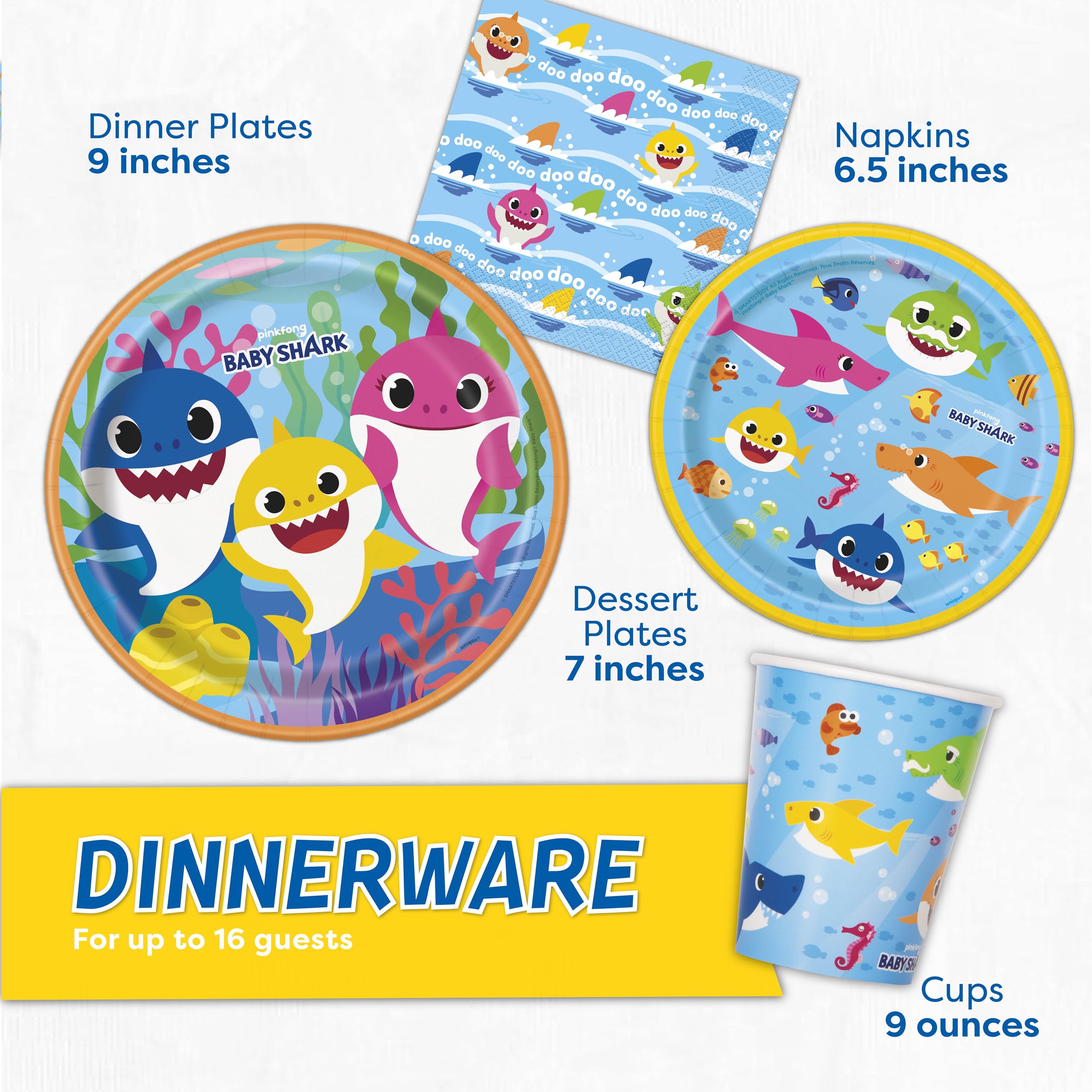 Unique Baby Shark cups offer leak-resistant, kid-friendly sipping.