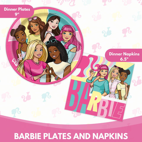 Unique Barbie checklist helps hosts stay organized during planning.