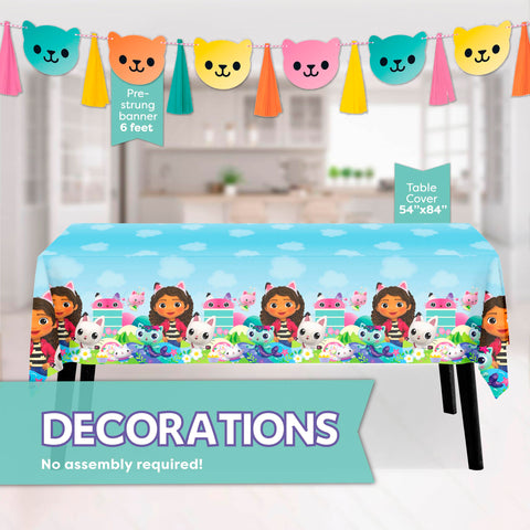 Gabby Dollhouse 7-inch cake plates simplify dessert portions