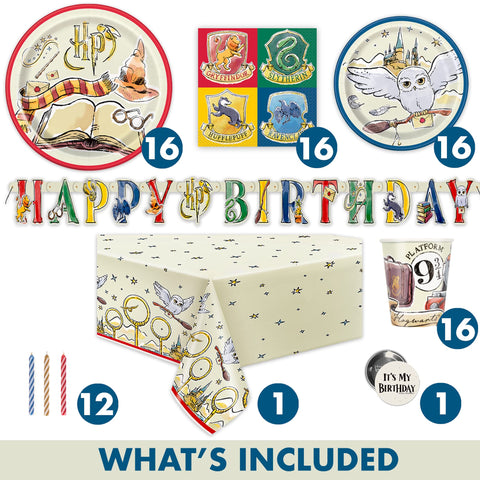 Unique Harry Potter dinner plates handle hearty servings without leaks.