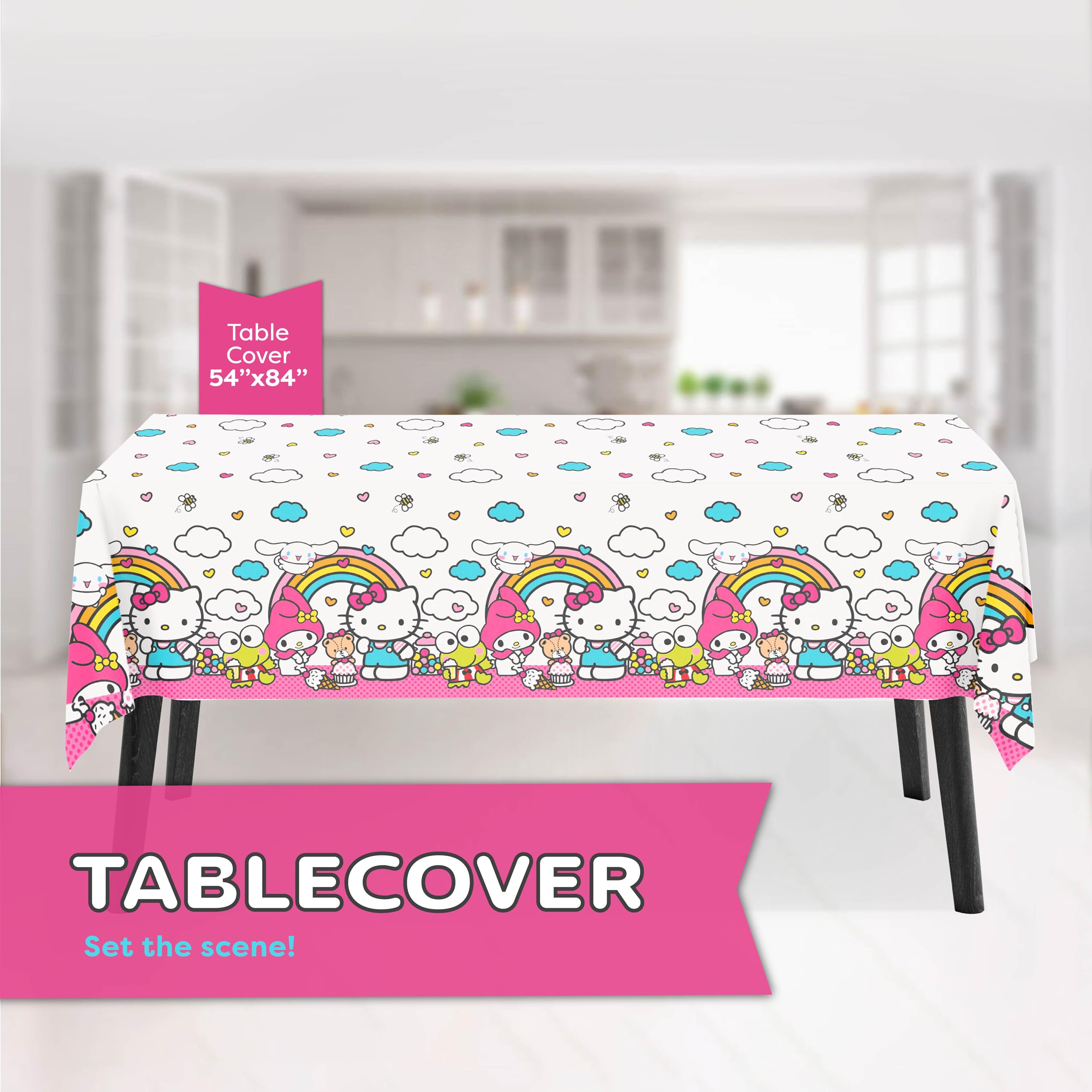 Unique Hello Kitty dessert plates seven inches for quick serving