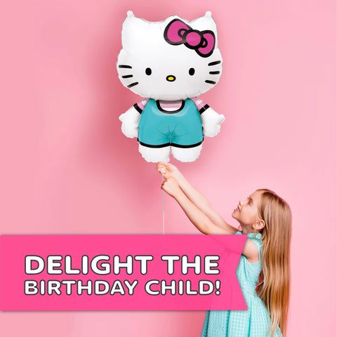 Unique Hello Kitty napkins pair with plates for quick cleanup