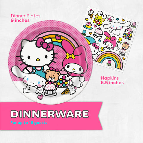 Unique Hello Kitty table cover 54x84 protects surfaces while looking festive