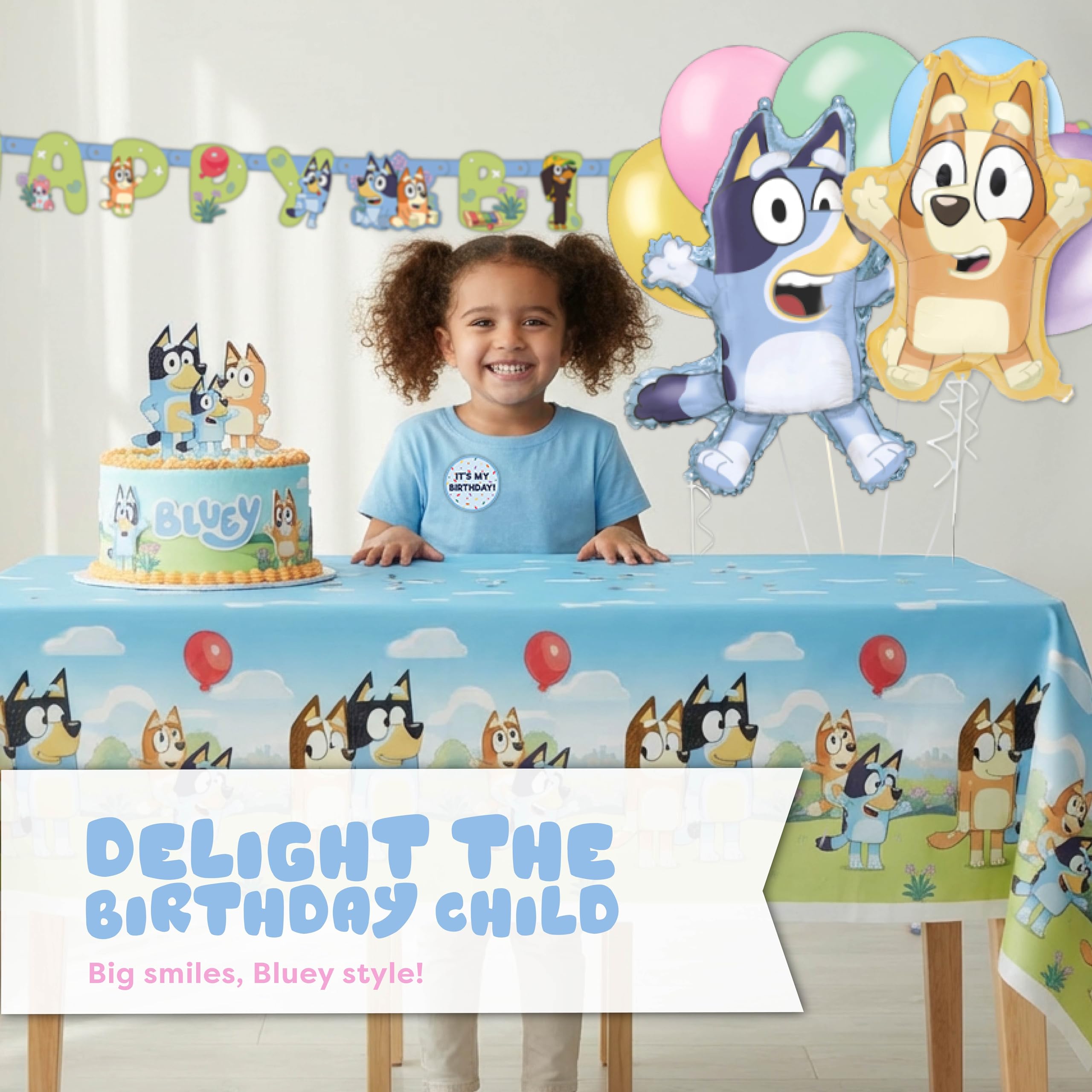 Unique Bluey Its My Birthday sticker seals favors and sparks excitement.