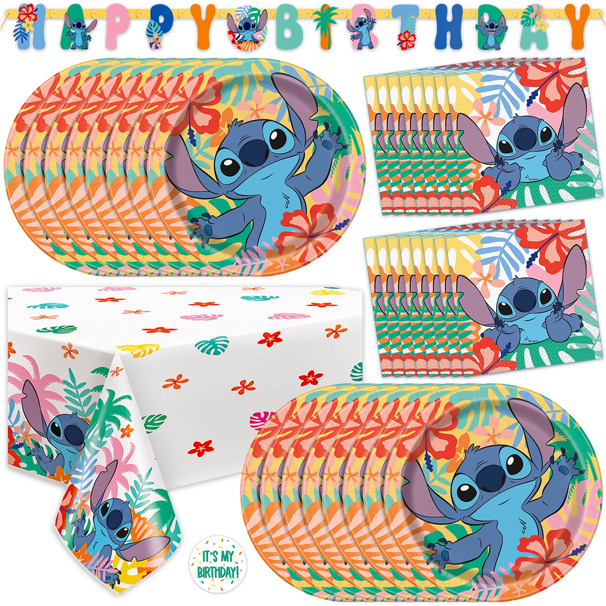 Unique Lilo Stitch banner for a playful 6-foot party backdrop.