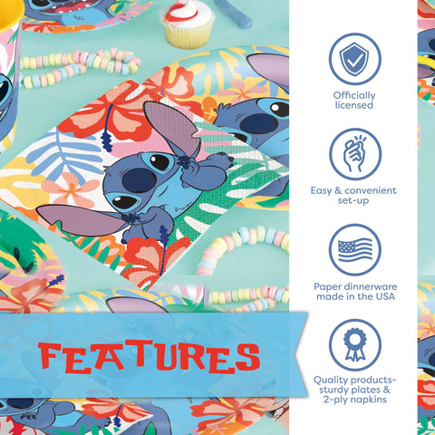 Unique Lilo Stitch 'It's My Birthday' sticker marks the guest of honor for spotlight moments.