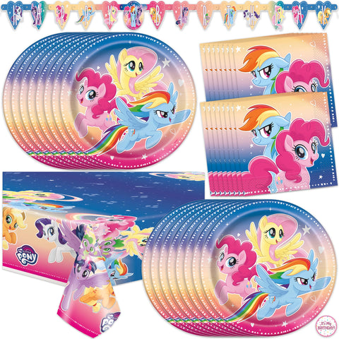 Unique My Little Pony banner brightens party backdrop for photos