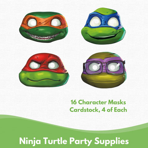Unique Ninja Turtle banner, instant decoration to set the TMNT scene.