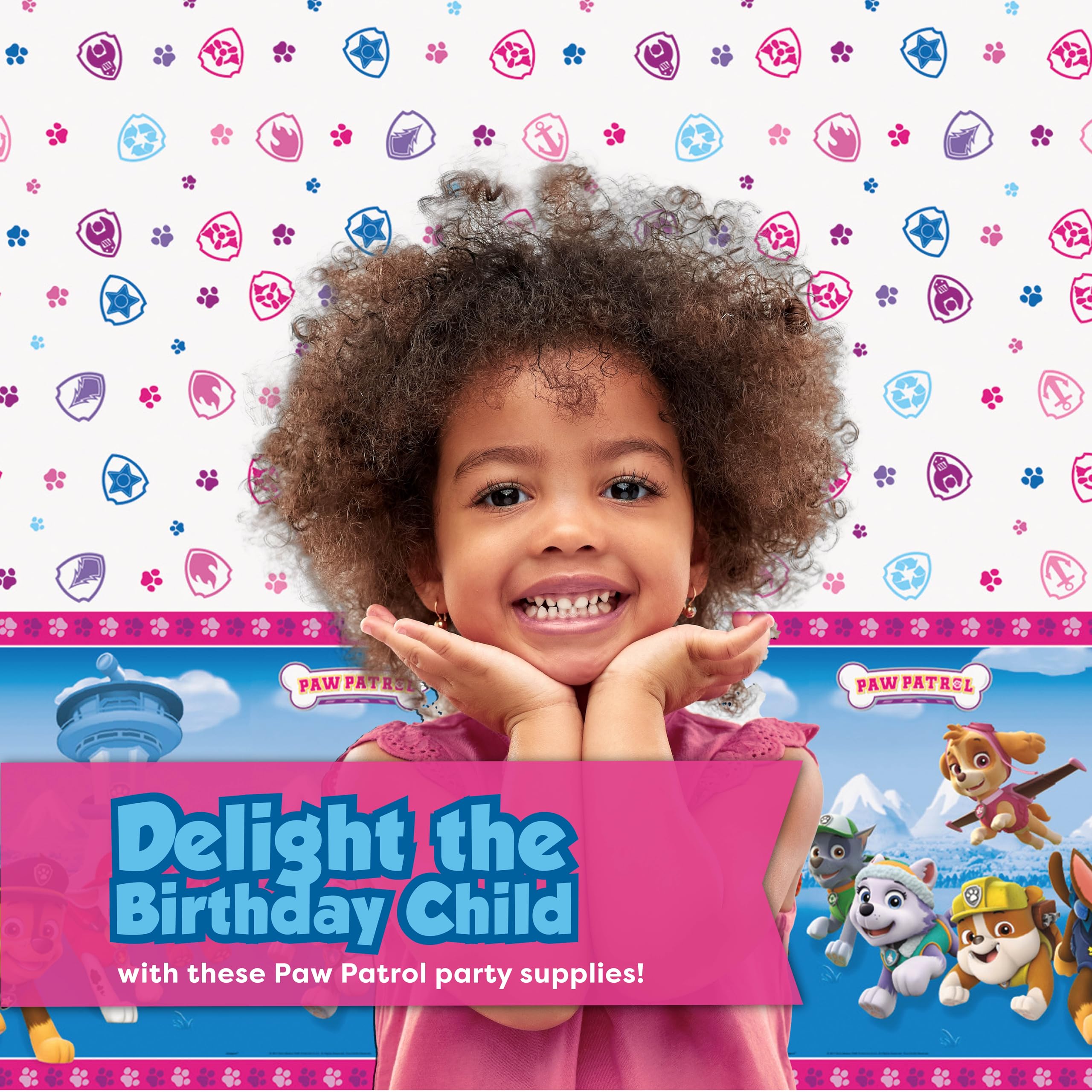 Unique Officially Licensed Paw Patrol packaging authentic party theme